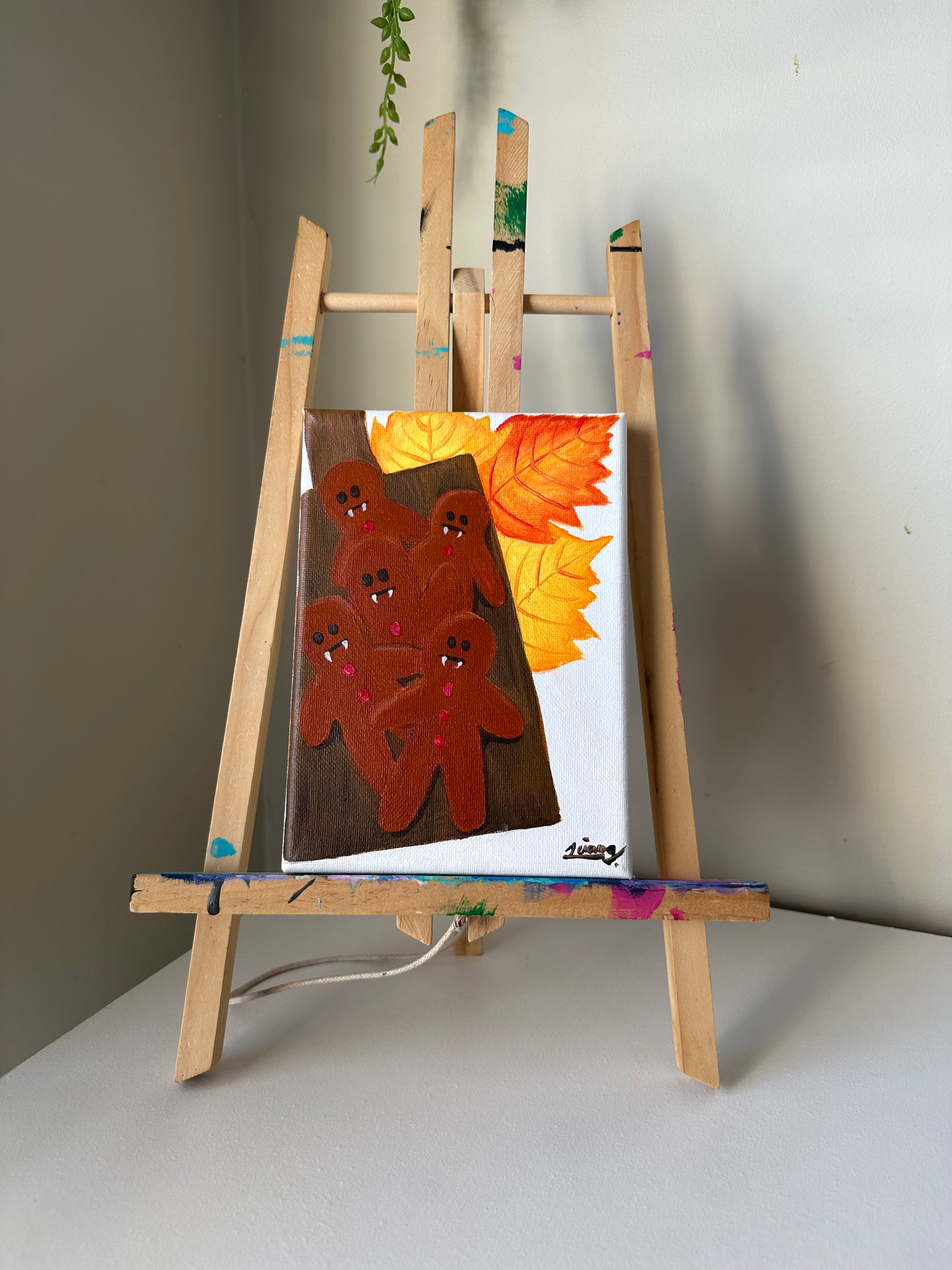 Vampire Gingerbread Men | Witchtober Challenge Day 29 | Original Halloween Art