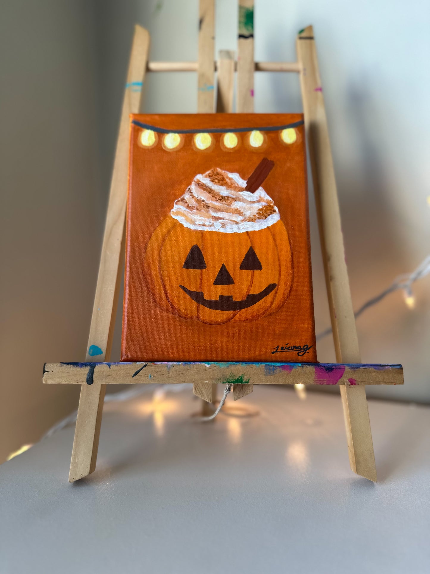 Pumpkin Bowl PSL | Witchtober Challenge Day 28 | Original Halloween Art