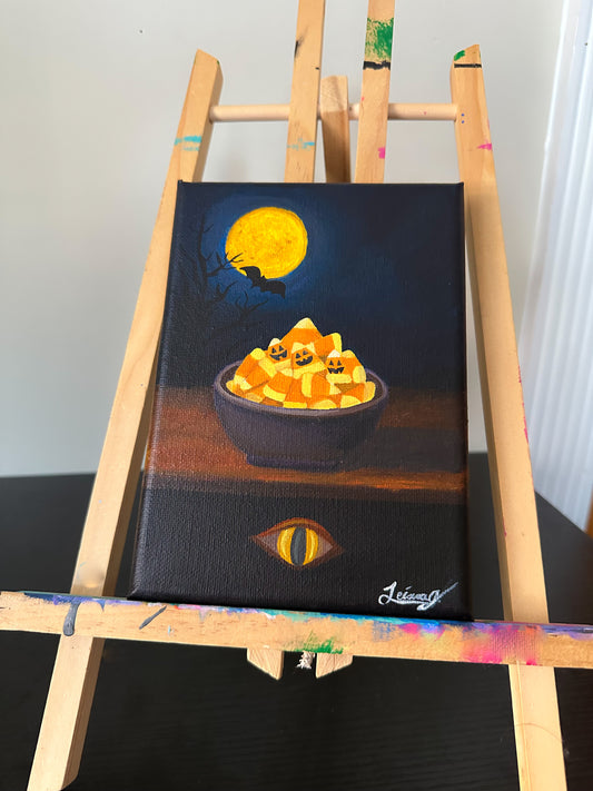Candy Corn l Witchtober Day 3 | Original Halloween Art
