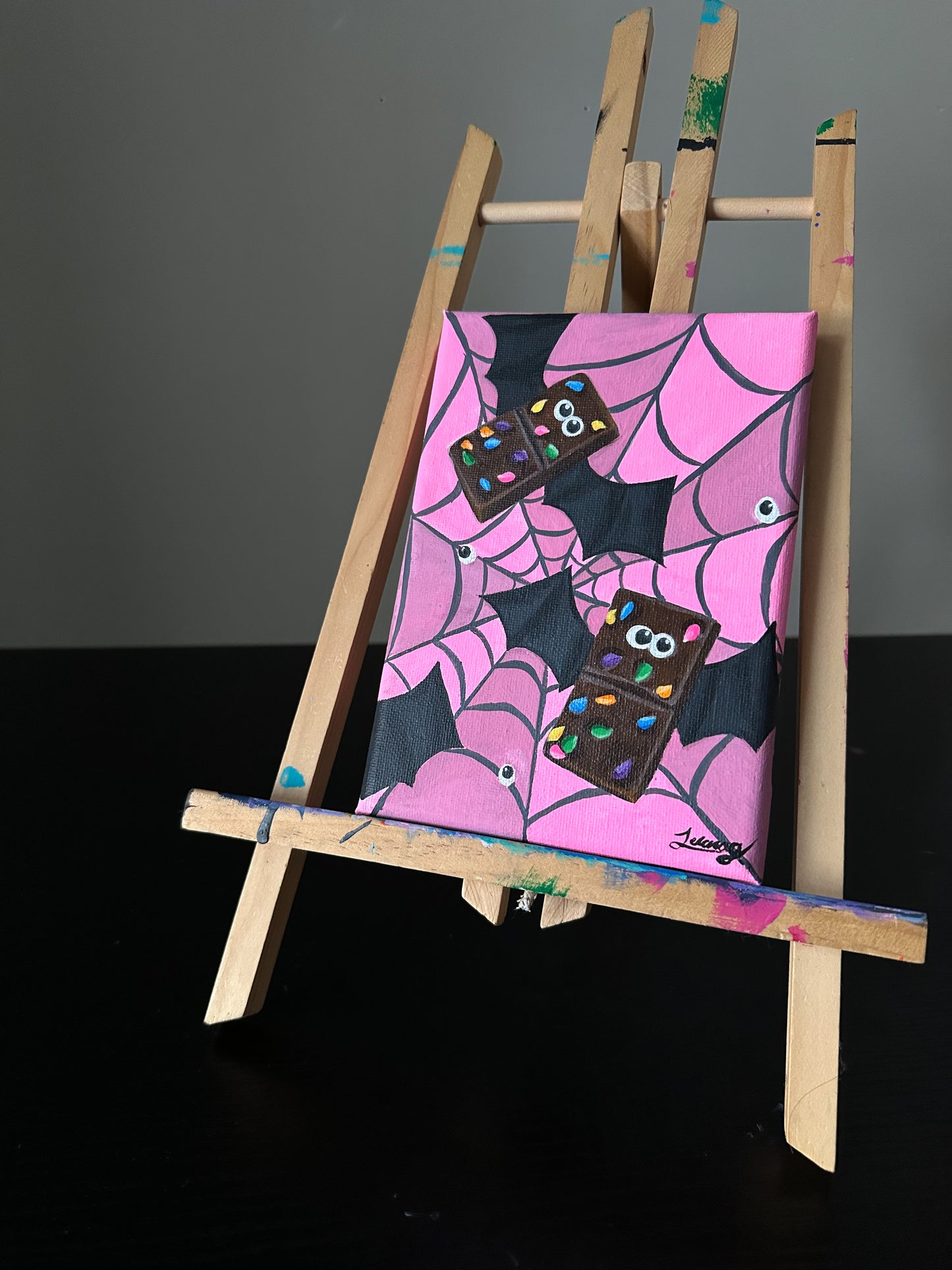 Bat Brownies l Witchtober Day 7 | Original Halloween Art