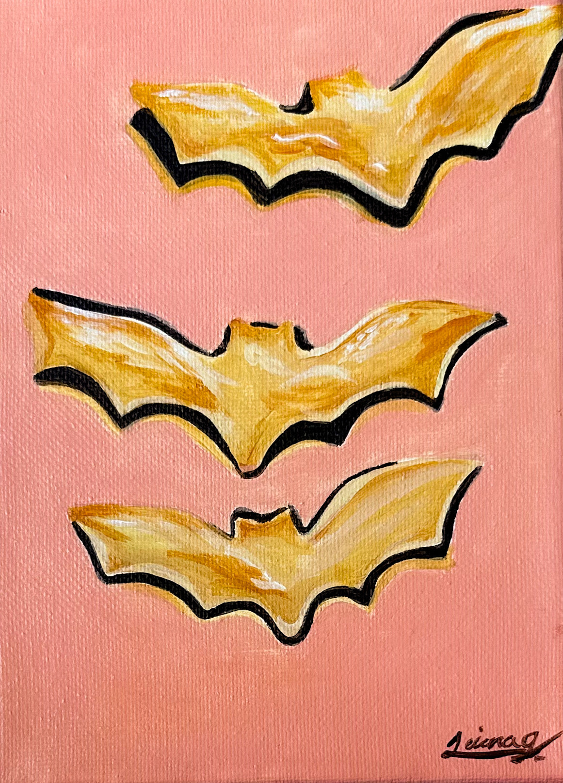 Puff Pastry Bats | Witchtober Challenge Day 27 | Original Halloween Art