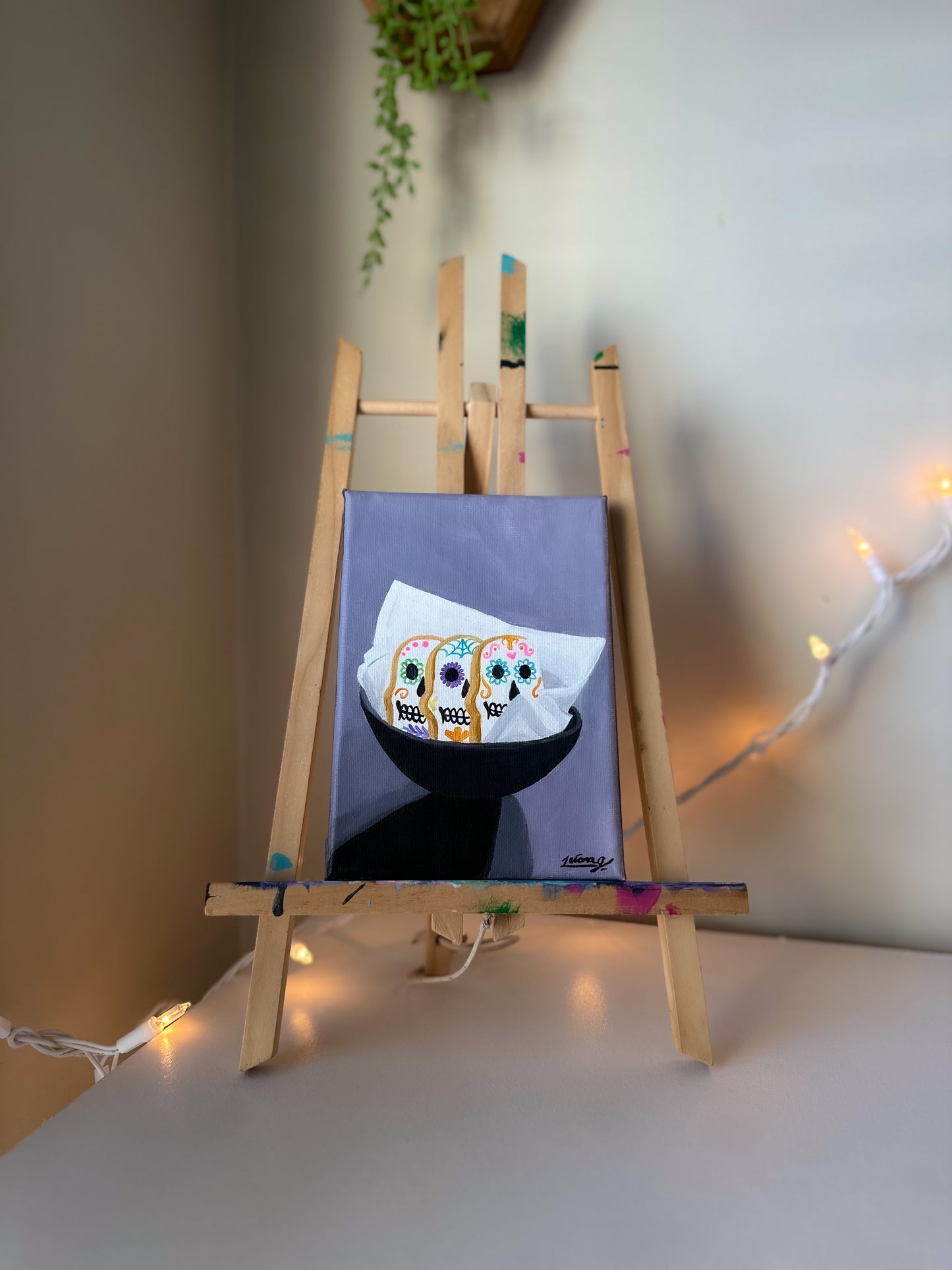 Día De Los Muertos Cookies| Witchtober Challenge Day 30 | Original Holiday Art