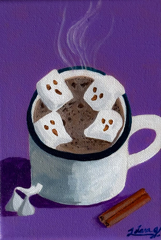 Ghost Marshmallows |Witchtober Challenge Day 22 | Original Halloween Art